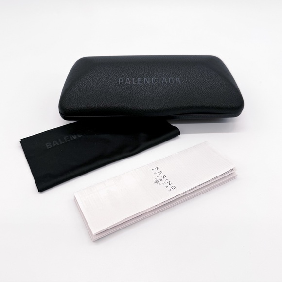 NEW BALENCIAGA BB0244S 004 AVIATOR GREY UNISEX SUNGLASSES BALENCIAGA - Picture 12 of 12